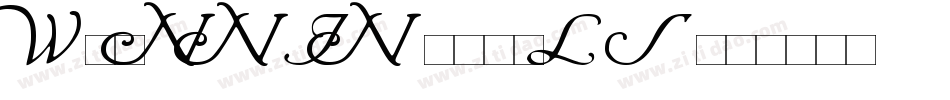 Wrenn Initials字体转换
